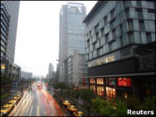 台北街頭大樓