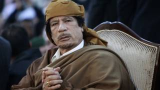 معمر القذافي