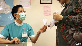 一名孕婦到香港某醫院求診(資料圖片)