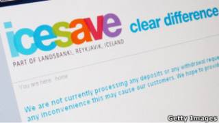 Логотип Icesave