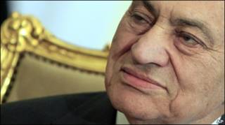 Ông Hosni Mubarak hồi còn tại vị