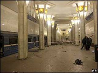 Портлаш 'Октябрьская' метро бекатида юз берган