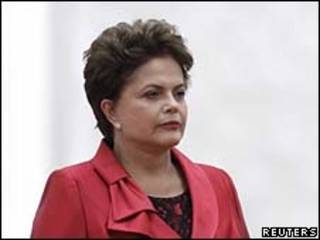 A presidente Dilma Rousseff