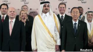 نشست گروه تماس در قطر