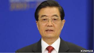 中國國家主席胡錦濤(新華社照片)