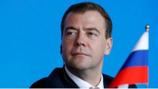 Президент РФ Д.Медведев. Фото пресс-службы президента.