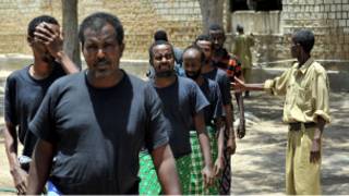 Perompak Somalia yang ditangkap di Somaliland