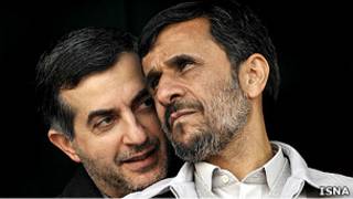 احمدی نژاد و مشایی
