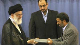 احمدی نژاد - خامنه ای