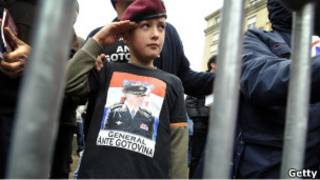 Митинг сторонников Анте Готовины