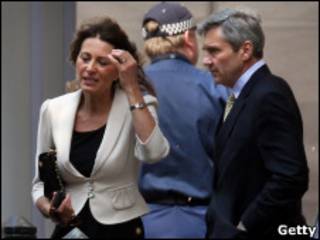 Carole e Michael Middleton, pais de Kate Middleton
