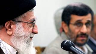 احمدی نژاد و خامنه ای