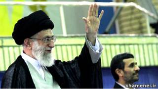 احمدی نژاد و خامنه ای