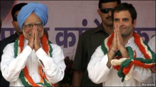 मनमोहन सिंह और राहुल गांधी