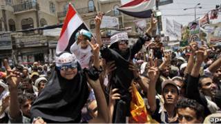 احتجاجات في اليمن