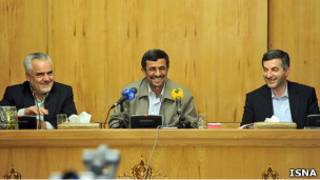 محمود احمدی نژاد و معاونانش