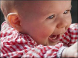 A bebê Darcey (BBC)