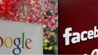 Sedes de Google y Facebook
