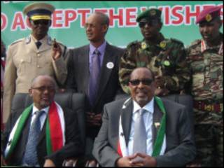 Madaxwaynaha iyo ku xigeenkiisa ee Somaliland