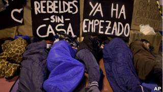 concentración en Puerta del Sol en Madrid