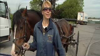 Debbie Murden con su caballo