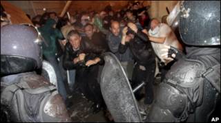 Сутички в Тбілісі