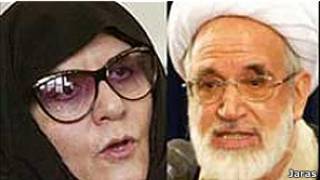 مهدی و فاطمه کروبی