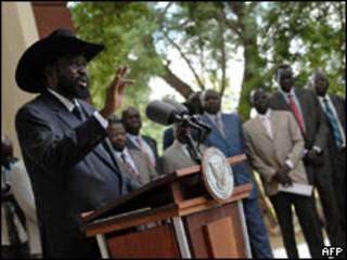 Rais wa Sudan Kusini Salva Kirr