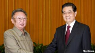 胡錦濤和金正日(25/05/2011)