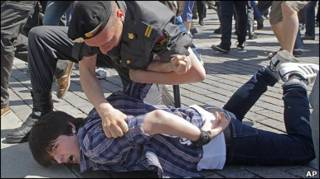 Затримання учасника гей-параду