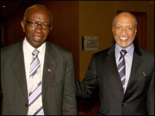 Mohamed Bin Hammam và Jack Warner
