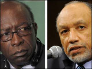 Jack Warner na Mohamed Bin Hammam