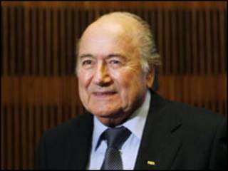 Shugaban FIFA Seff Blatter