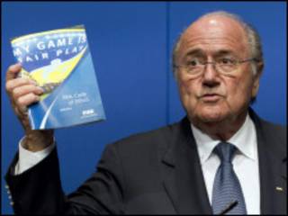 Bw. Blatter hana mpinzani