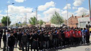 內蒙學生和牧民上街抗議(26/05/2011)