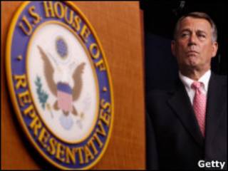 John Boehner, presidente da Câmara dos Representantes (Getty)