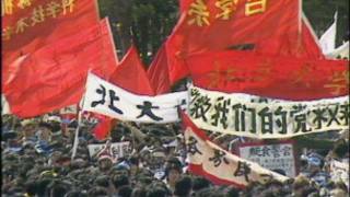 1989年学生在北京天安门广场示威