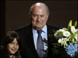 Shugaban Hukumar FIFA Sepp Blatter