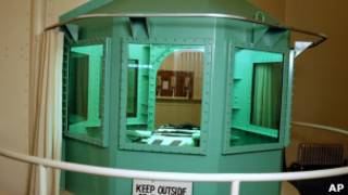 Камера для казней в тюрьме Квентин в Калифорнии