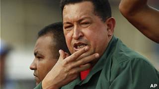 Hugo Chávez.
