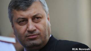 Президент Южной Осетии Эдуард Кокойты