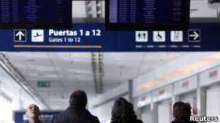 Aeroporto de Buenos Aires nesta terça-feira (Reuters)
