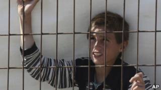 Сирийский мальчик-беженец