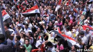 هواداران بشار اسد