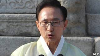 韓國總統李明博(11/6/2011)