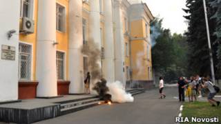 Нападение на администрацию города Химки, июль 2010 года