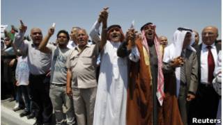 متظاهرون معارضون اردنيون