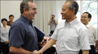 Hai ông Kurt Campbell và Thôi Thiên Khải