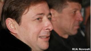 Полпред президента в Северо-кавказском федеральном округе Александр Хлопонин и вице-премьер Дмитрий Козак