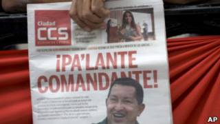 Doença de Chávez é manchete de jornal venezuelano (AP)